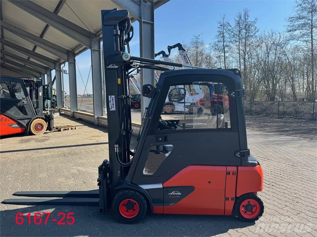 Linde E 20 PH 386 شاحنات ذات رافعات شوكية تعمل بالكهرباء