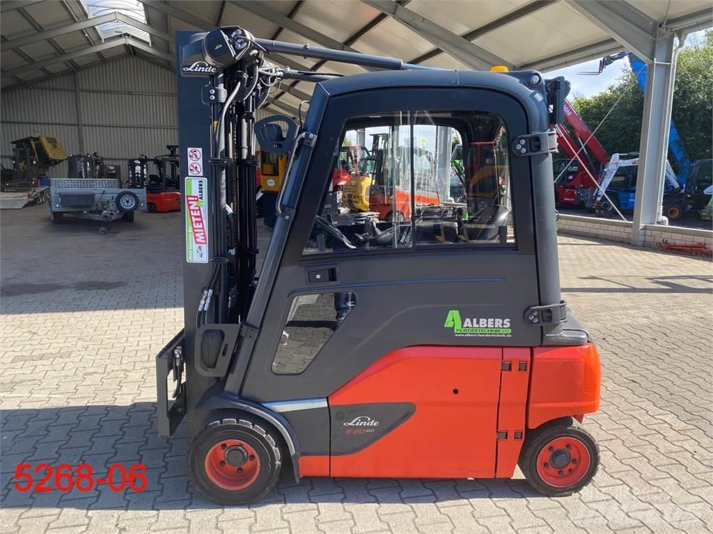 Linde E 20 PL EVO شاحنات ذات رافعات شوكية تعمل بالكهرباء