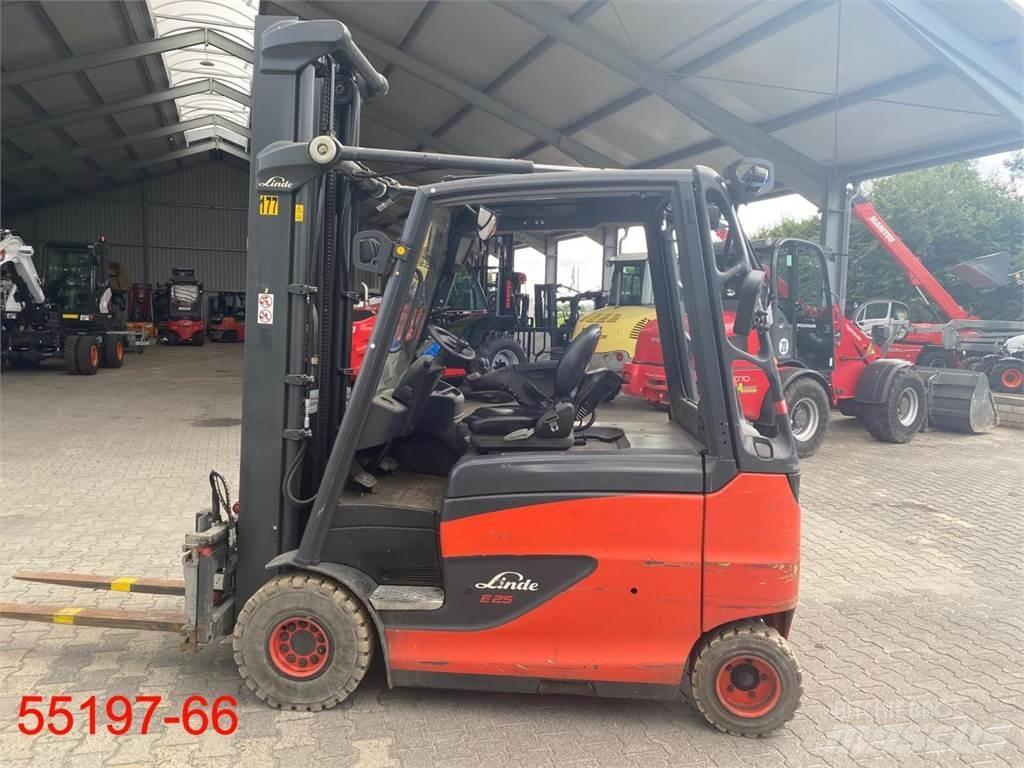Linde E 25 HL - 01 600 شاحنات ذات رافعات شوكية تعمل بالكهرباء