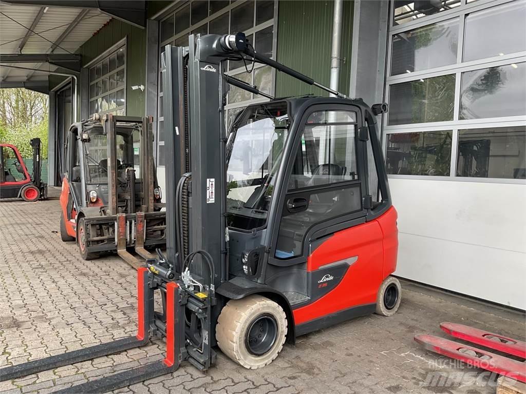 Linde E 35 شاحنات ذات رافعات شوكية تعمل بالكهرباء
