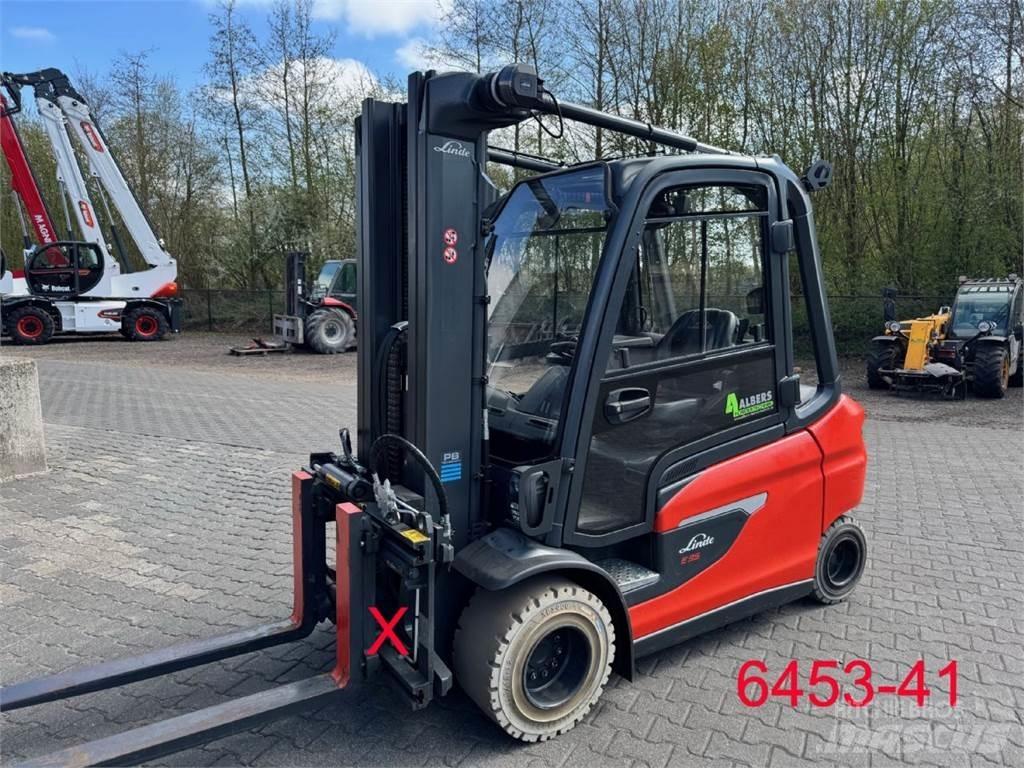 Linde E 35 L 01 شاحنات ذات رافعات شوكية تعمل بالكهرباء