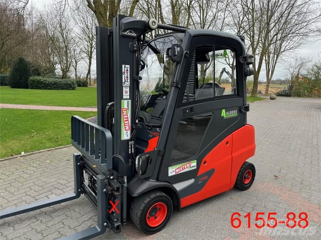 Linde H 20 T 01 شاحنات LPG