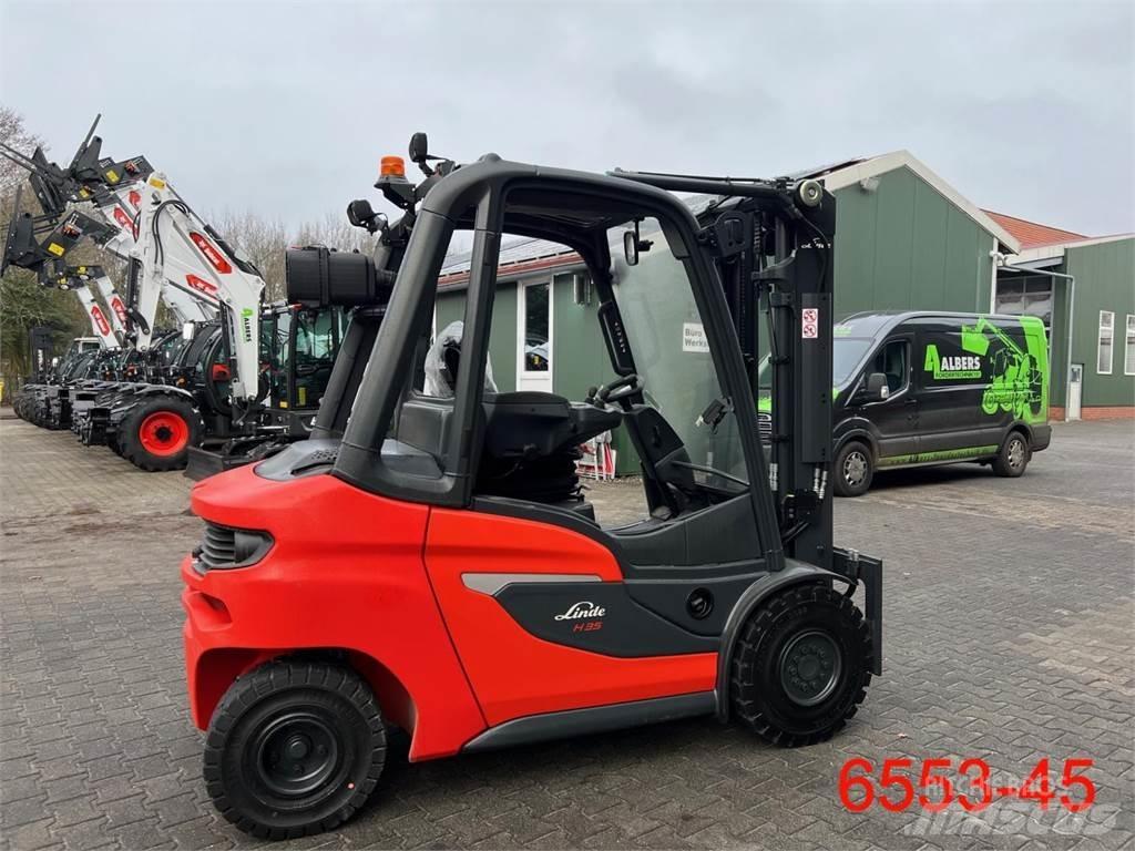 Linde H 35 D 01 شاحنات الديزل