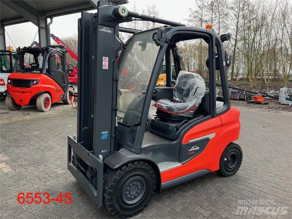 Linde H 35 D 01 شاحنات الديزل