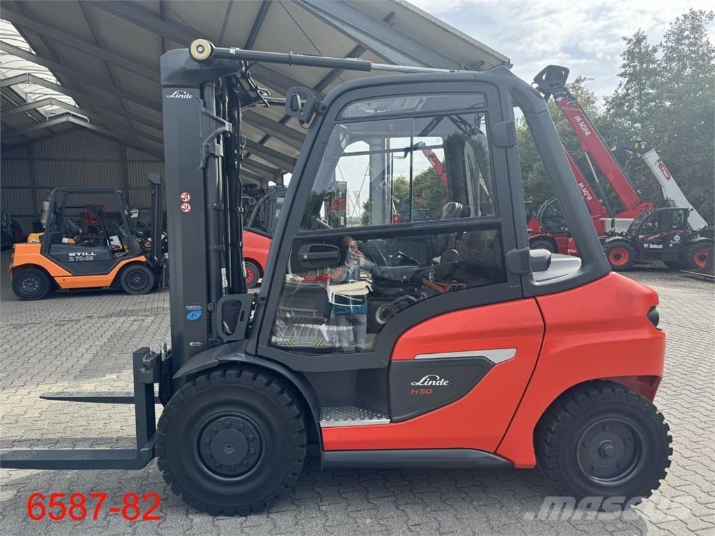 Linde H 50 D (1204) شاحنات الديزل