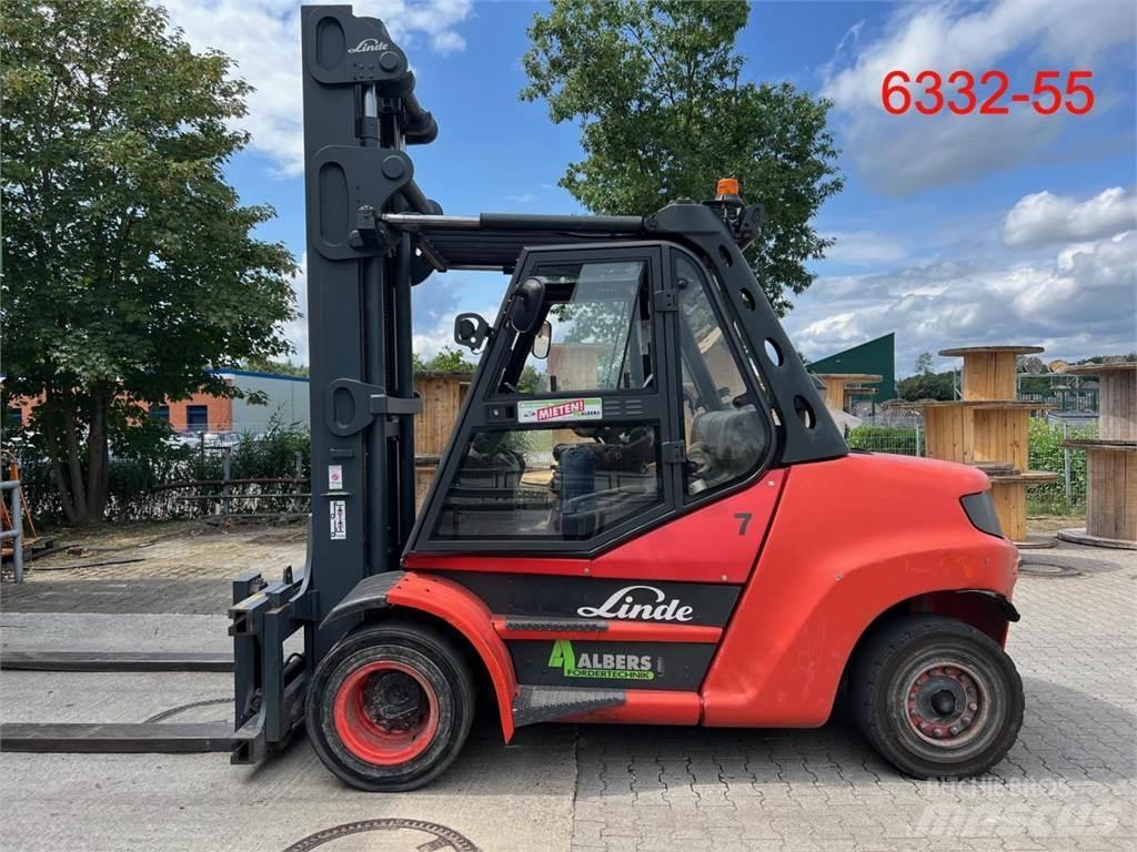 Linde H 80 D 02 900 شاحنات الديزل