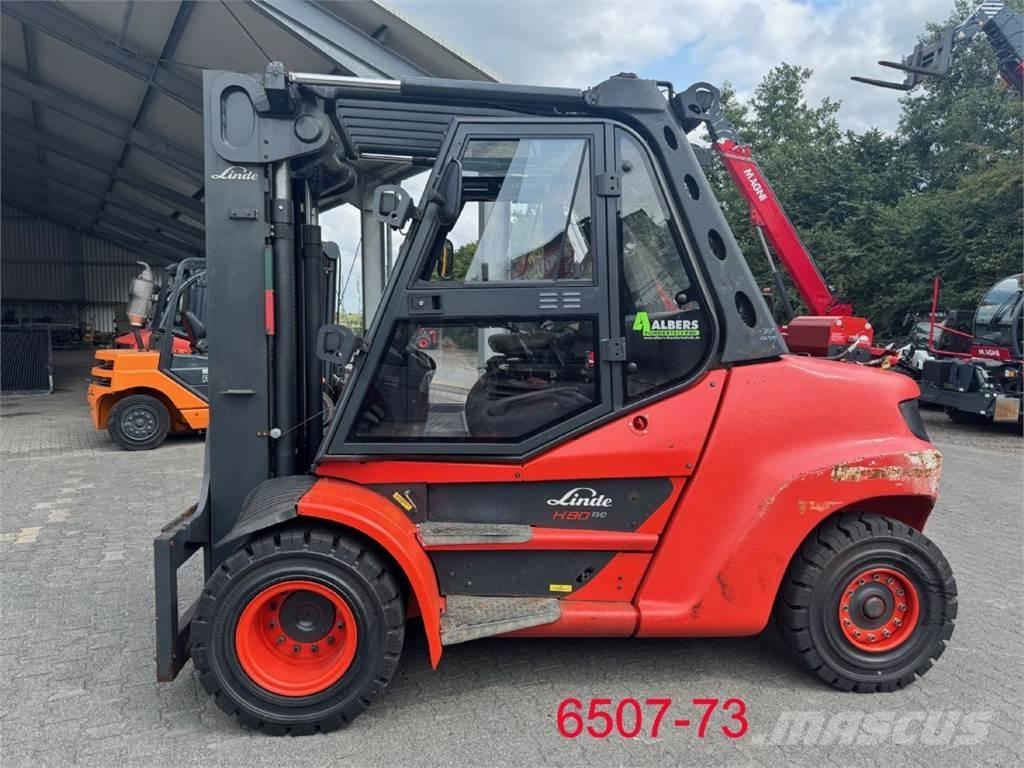 Linde H 80 D 03 / 900 شاحنات الديزل