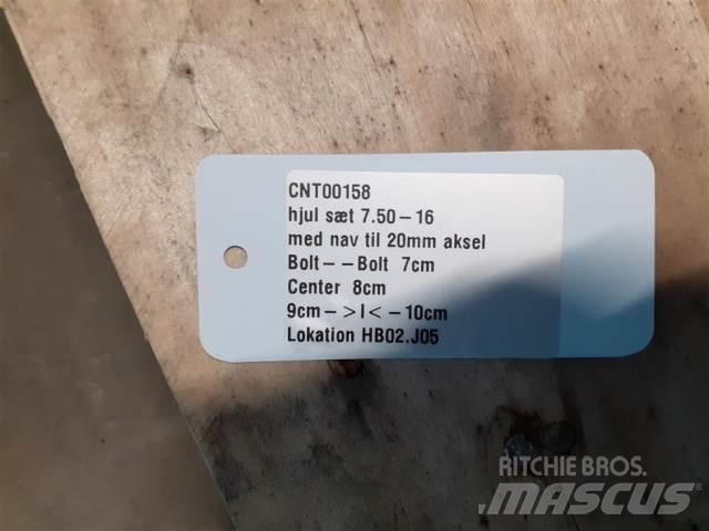  16'' 7.50-16 مقطورات قلابة