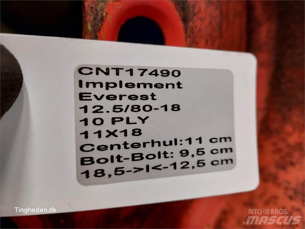  18 12.5/80-18 الإطارات والعجلات والحافات