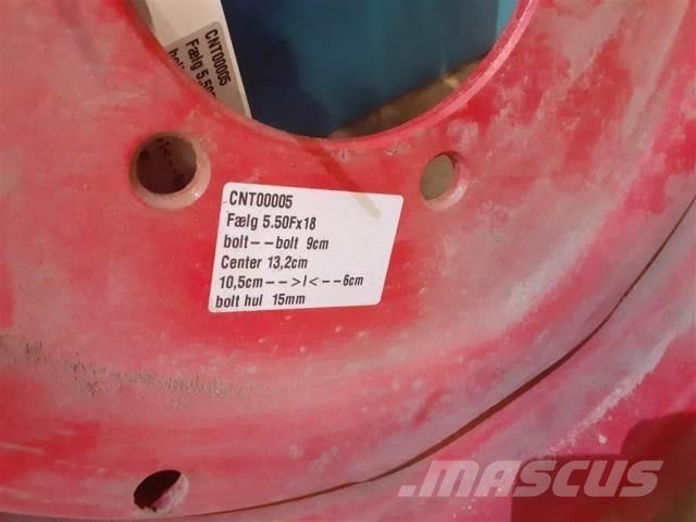 18'' 5.50Fx18 الإطارات والعجلات والحافات