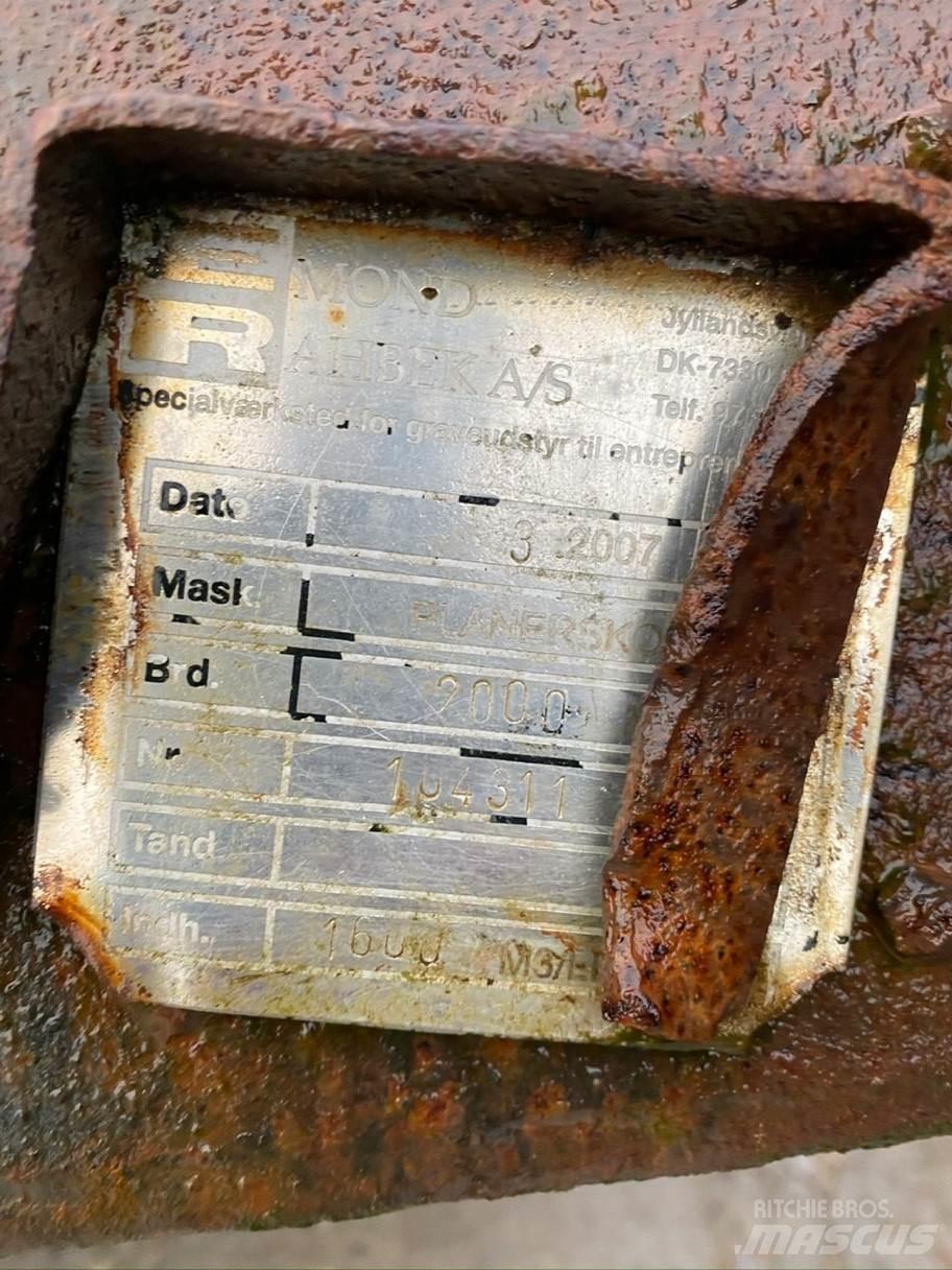  2000mm دلاء