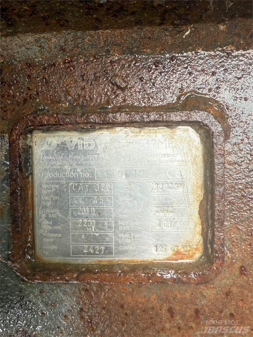  2200mm دلاء