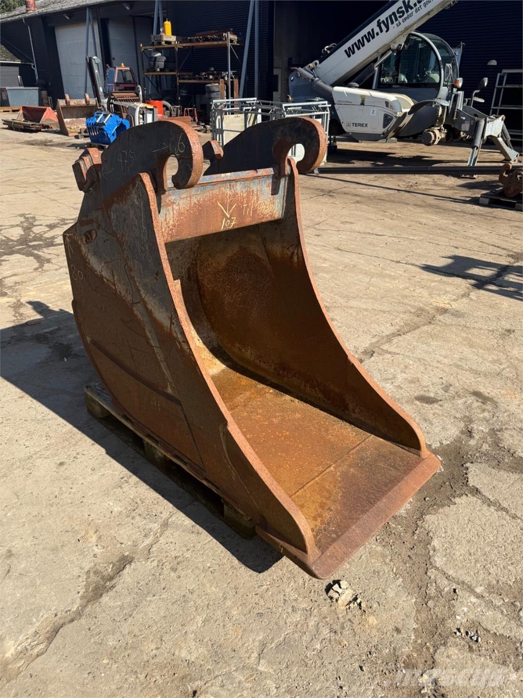  800mm CW40 skovl دلاء