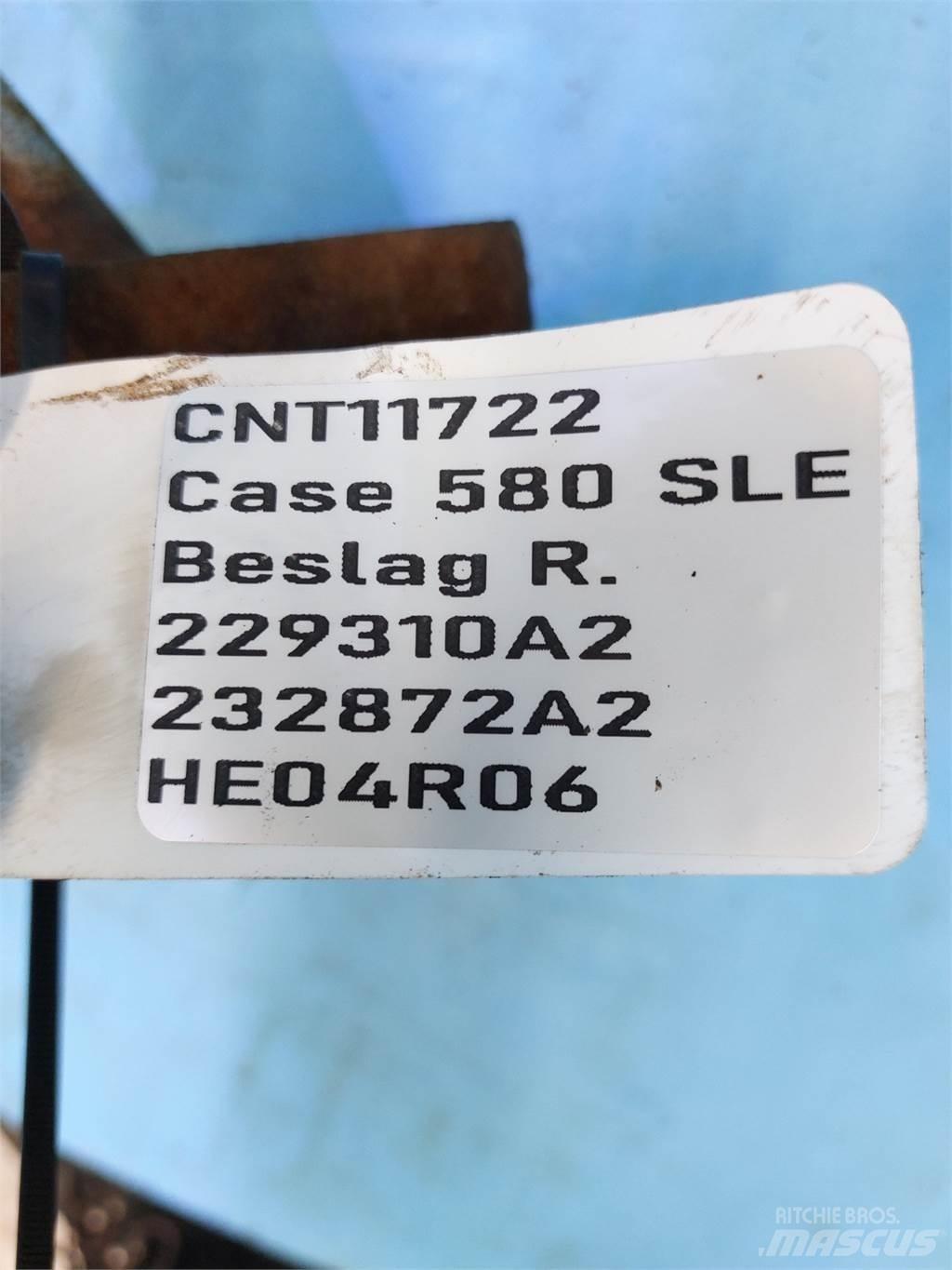 CASE 580 SLE دلاء فحص
