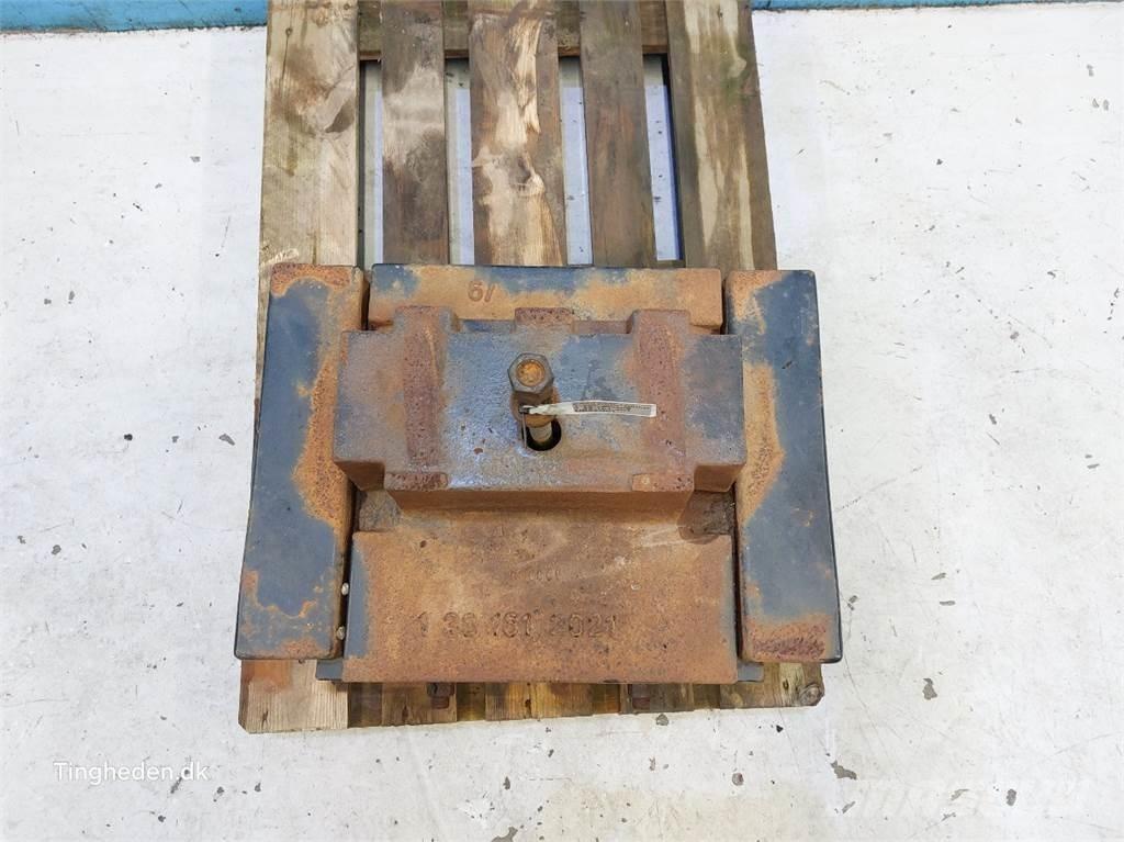 CASE CVX 120 الأوزان الأمامية