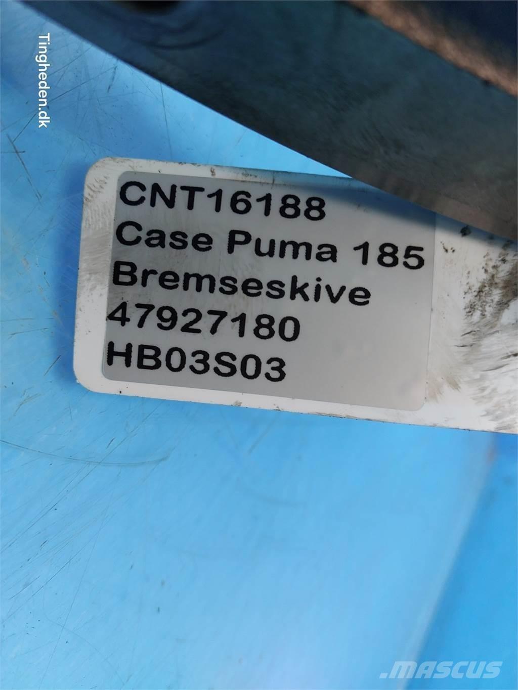 CASE Puma 185 أجهزة نقل