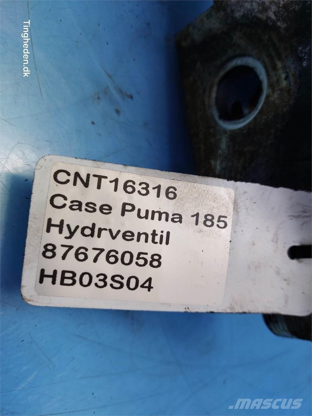 CASE Puma 185 هيدروليات