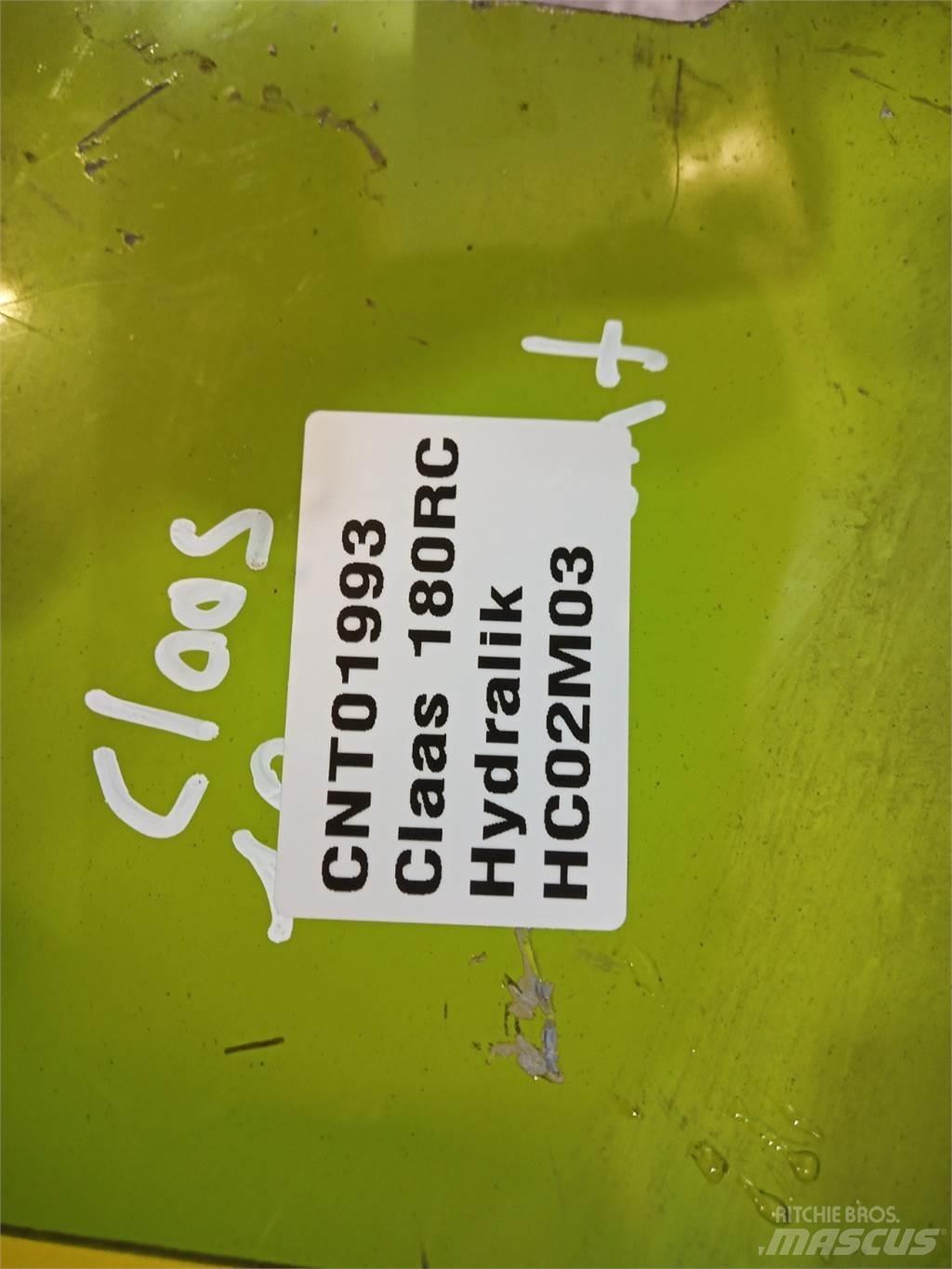 CLAAS 180 RC هيدروليات