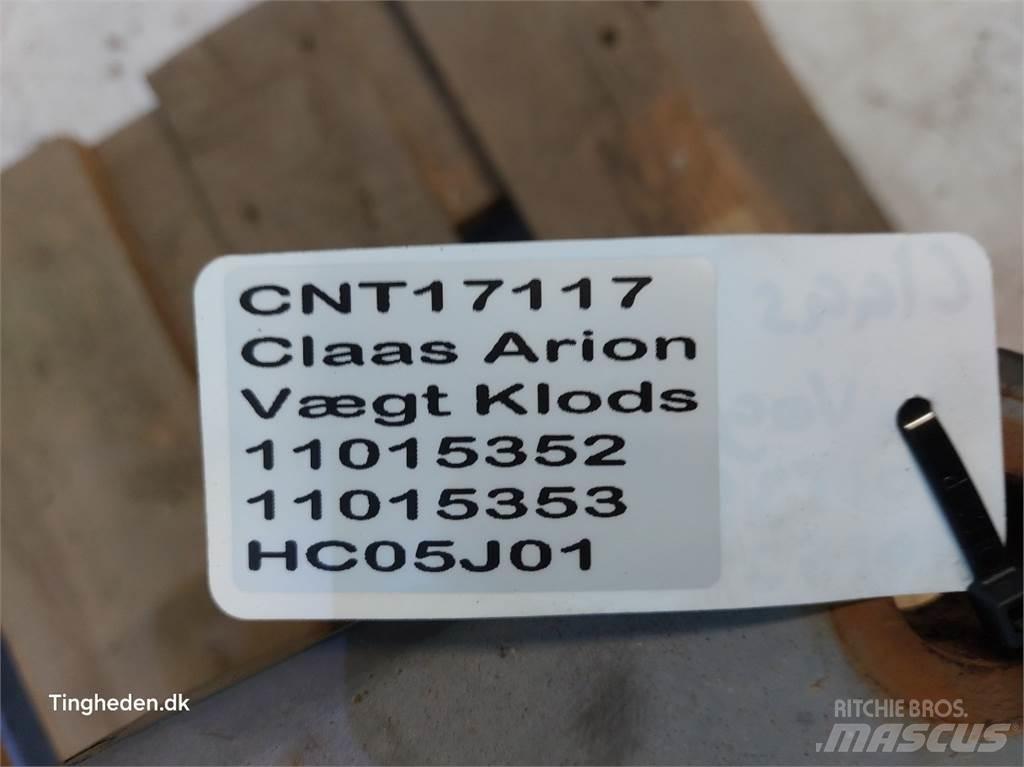 CLAAS Arion الأوزان الأمامية
