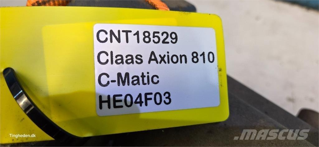 CLAAS Axion 810 أجهزة نقل