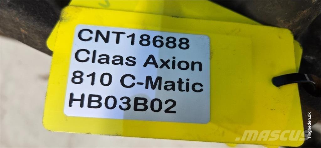 CLAAS Axion 810 أجهزة نقل