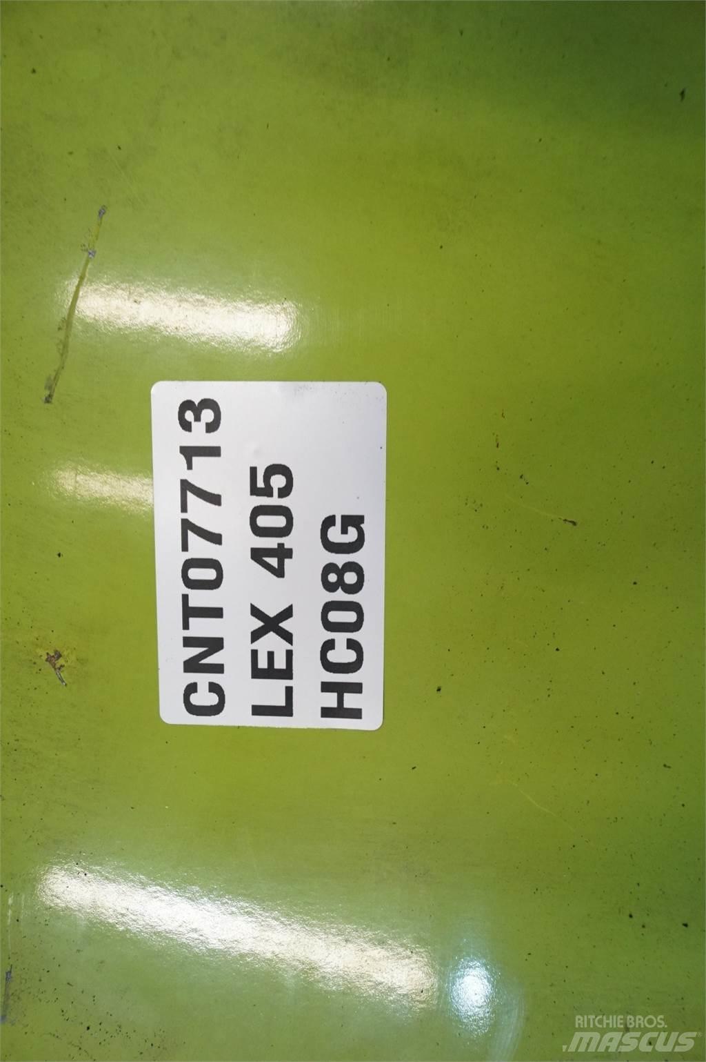 CLAAS Lexion 405 ماكينات زراعية أخرى