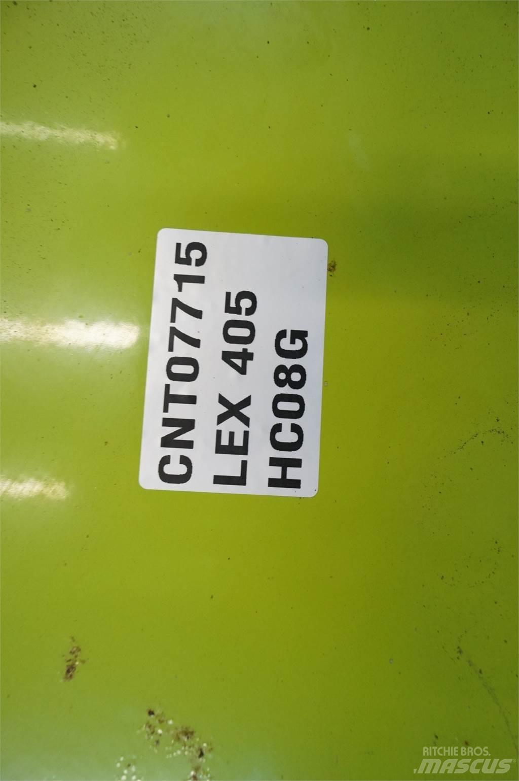 CLAAS Lexion 405 ماكينات زراعية أخرى