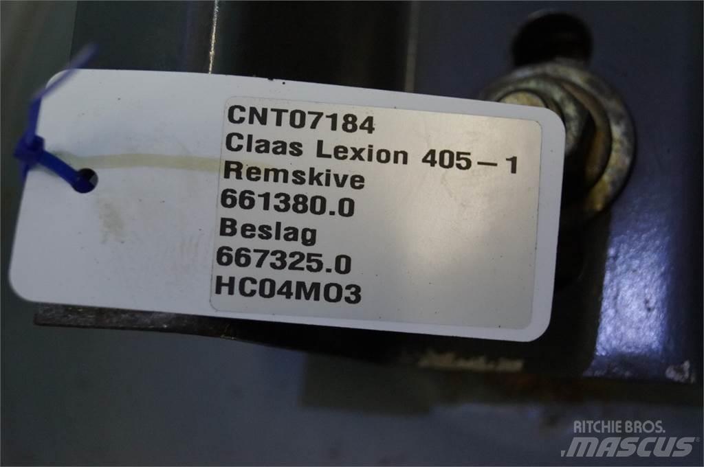 CLAAS Lexion 405 ماكينات زراعية أخرى