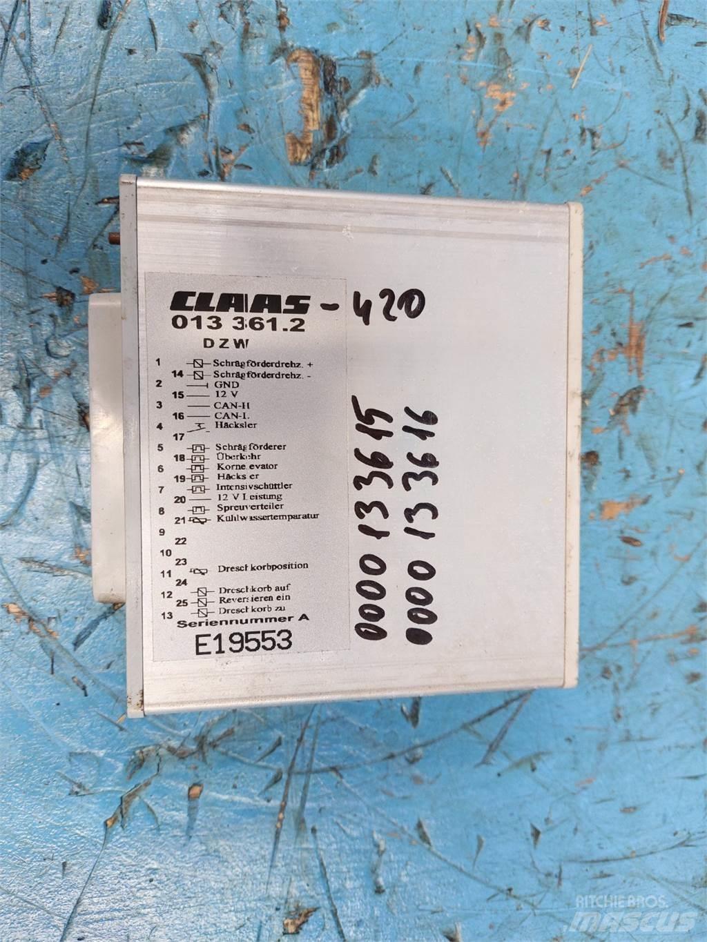 CLAAS Lexion 420 إلكترونيات
