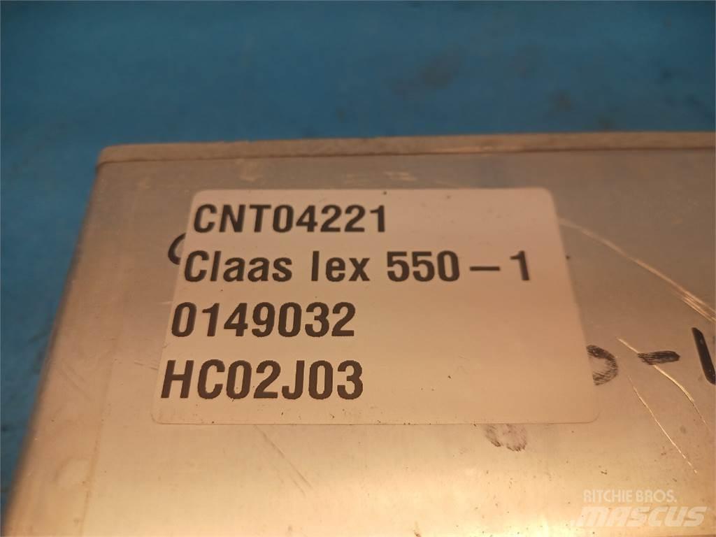 CLAAS Lexion 550 إلكترونيات