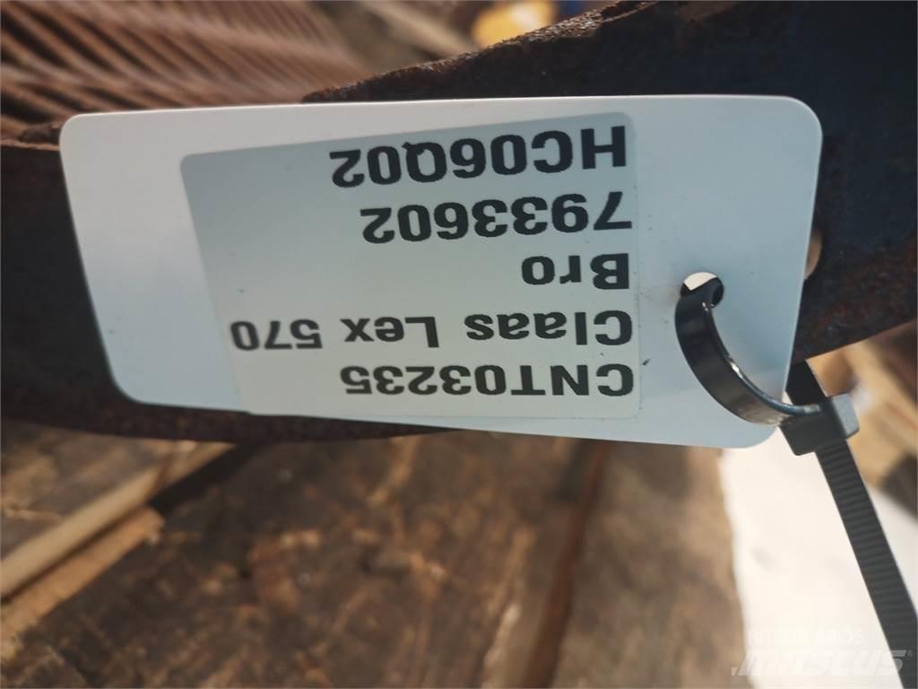 CLAAS Lexion 570 ملحقات الحصادات