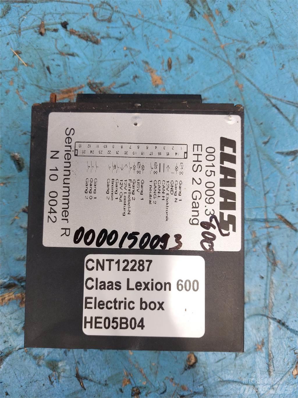 CLAAS Lexion 600 إلكترونيات