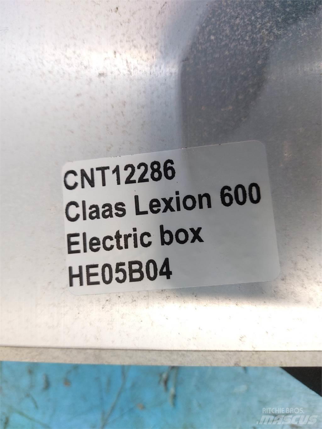 CLAAS Lexion 600 إلكترونيات