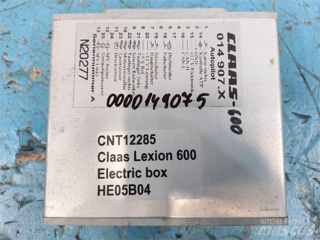 CLAAS Lexion 600 إلكترونيات