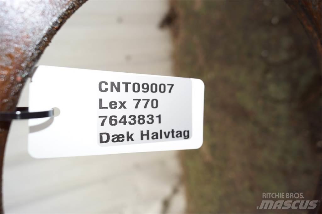 CLAAS Lexion 770 ملحقات الحصادات