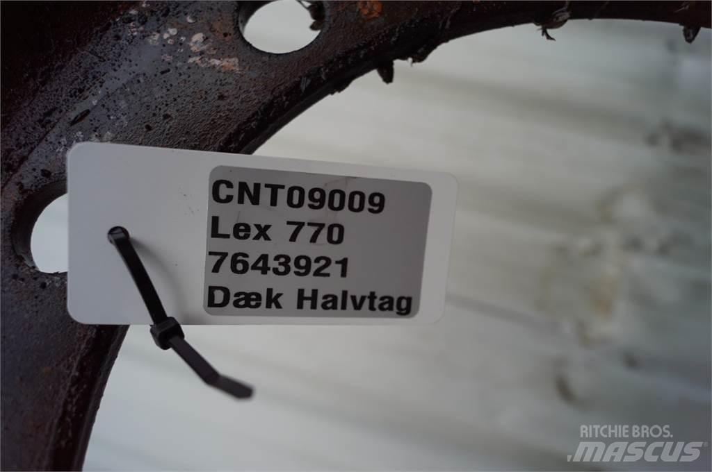 CLAAS Lexion 770 ملحقات الحصادات