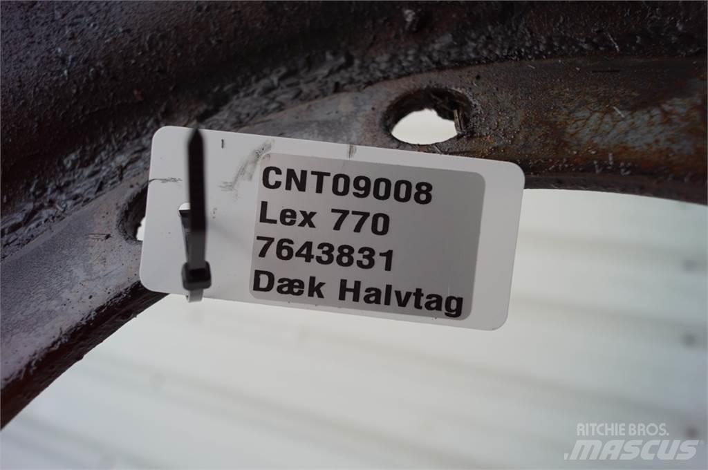 CLAAS Lexion 770 ملحقات الحصادات