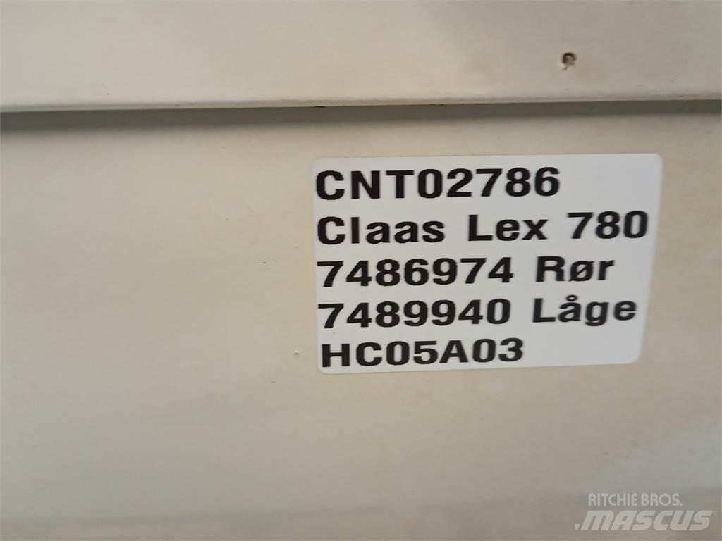 CLAAS Lexion 780 ملحقات الحصادات