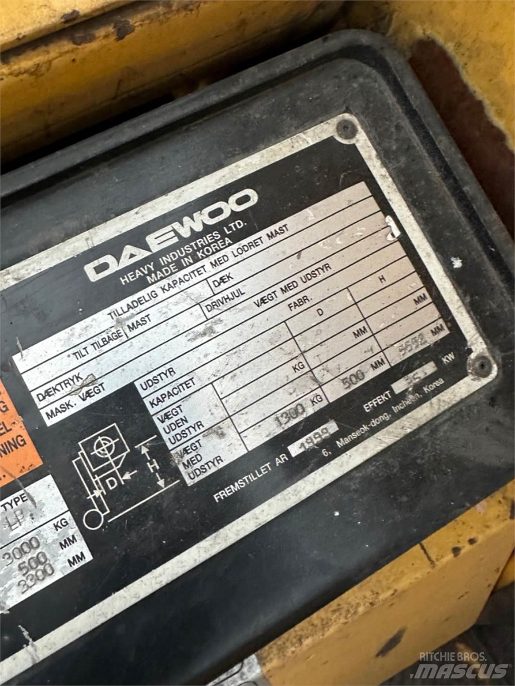 Daewoo G30E شاحنات LPG
