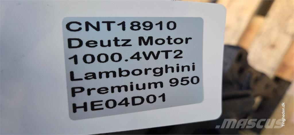 Deutz 1000.4WT2 محركات