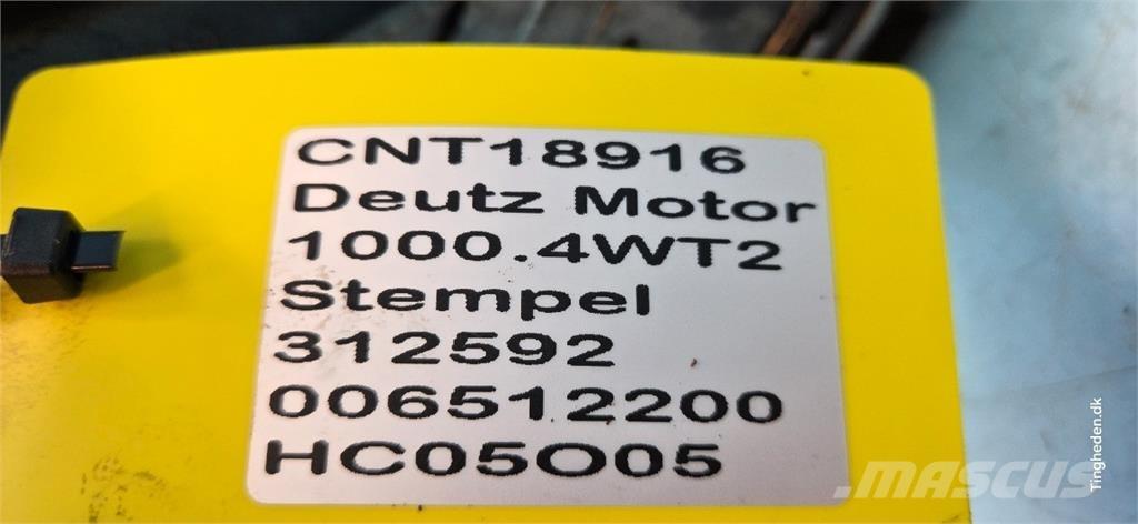 Deutz 1000.4WT2 محركات