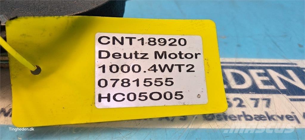 Deutz 1000.4WT2 محركات