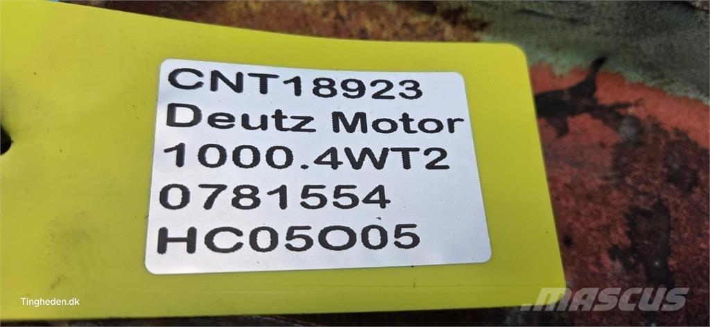 Deutz 1000.4WT2 محركات