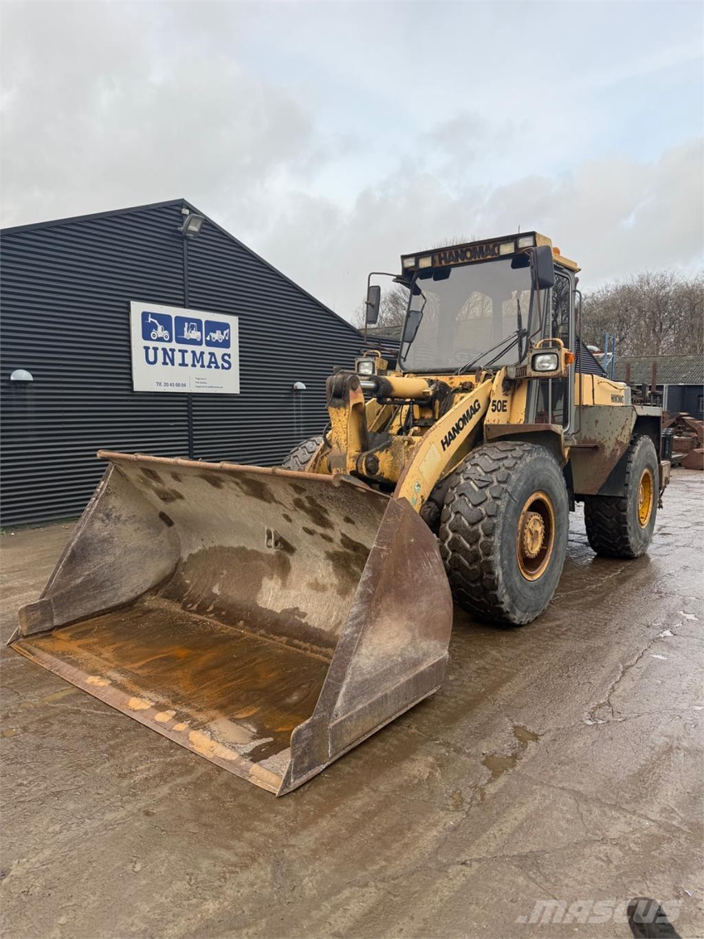 Hanomag 50E لوادر بعجل