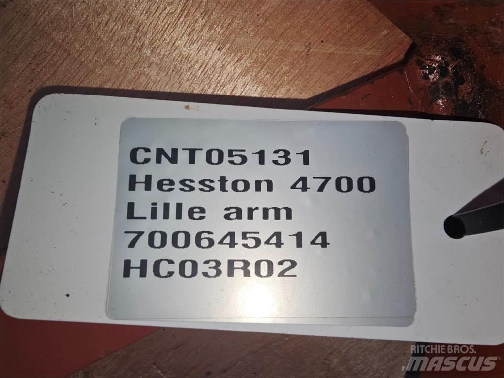 Hesston 4700 معدات أخرى لحصاد العلف