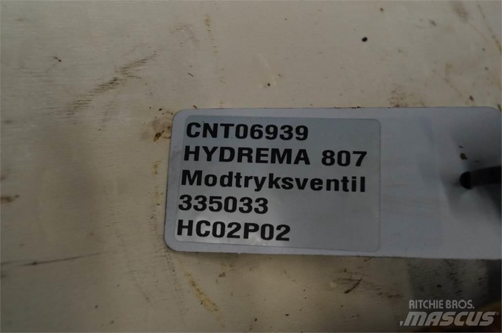 Hydrema 807 هيدروليات