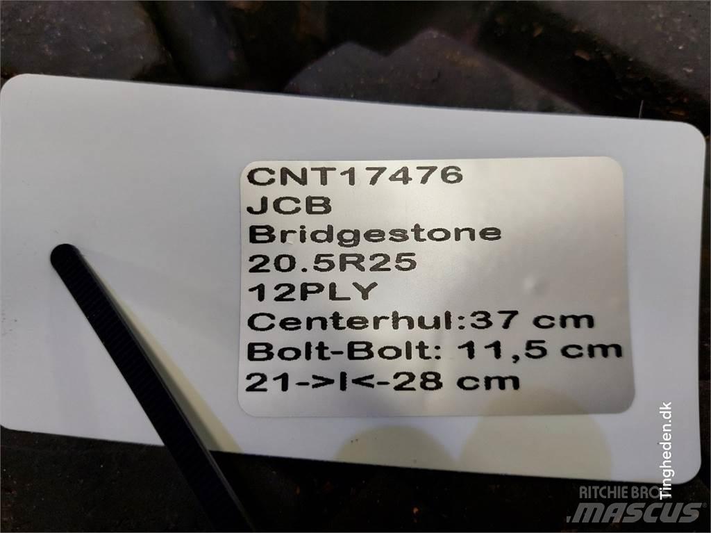 JCB 25 20.5R25 الإطارات والعجلات والحافات