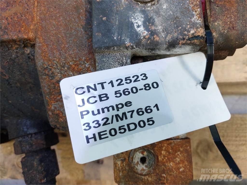 JCB 560-80 هيدروليات