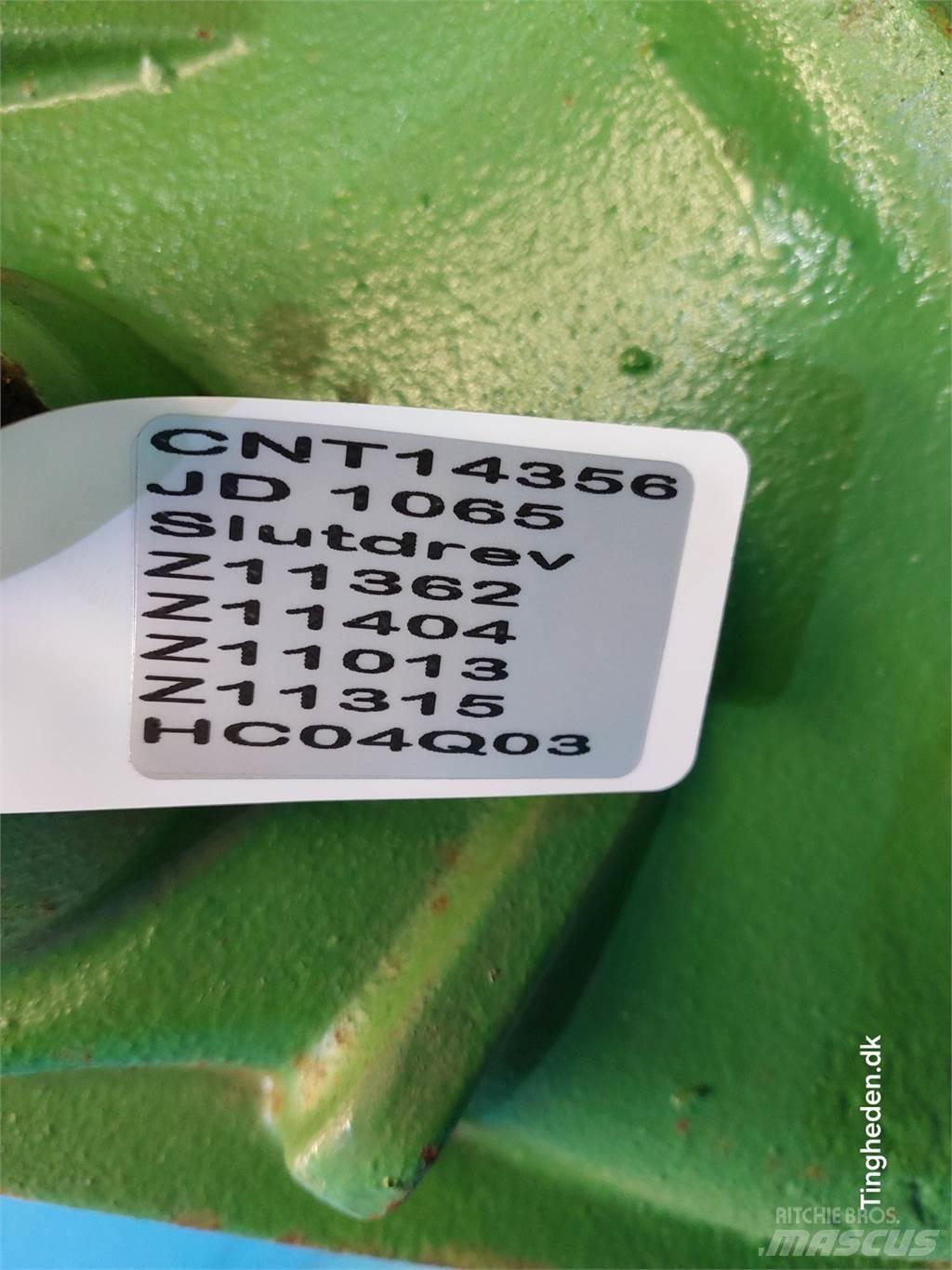 John Deere 1065 ملحقات الحصادات