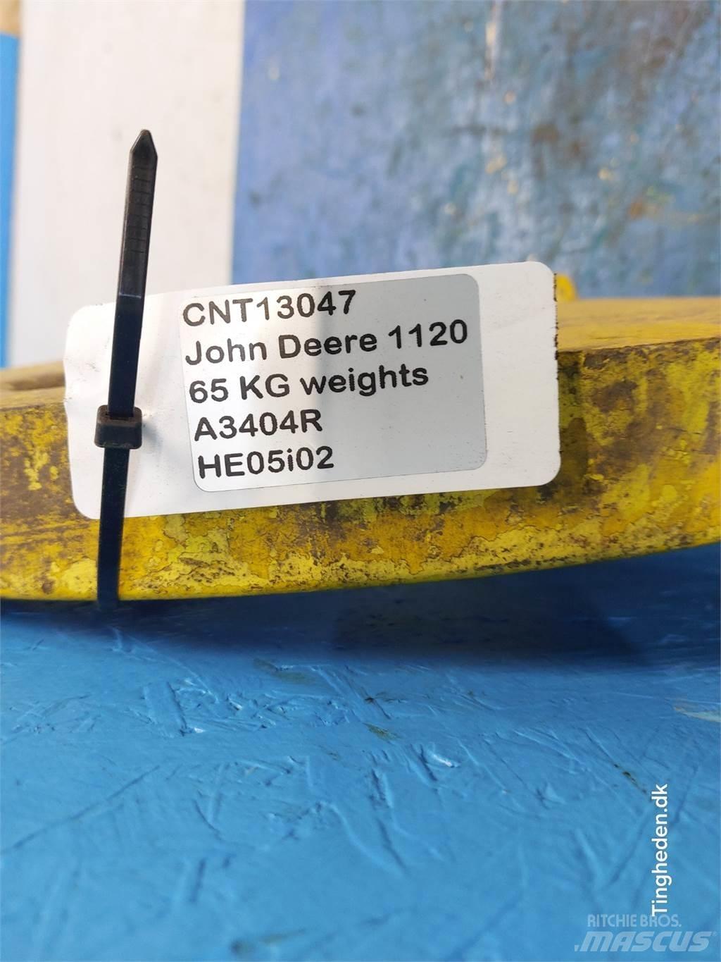 John Deere 1120 الأوزان الأمامية